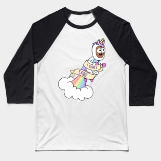 Unicorn Onesie Baseball T-Shirt